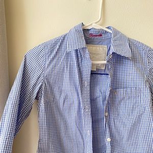 American Eagle checkered button down